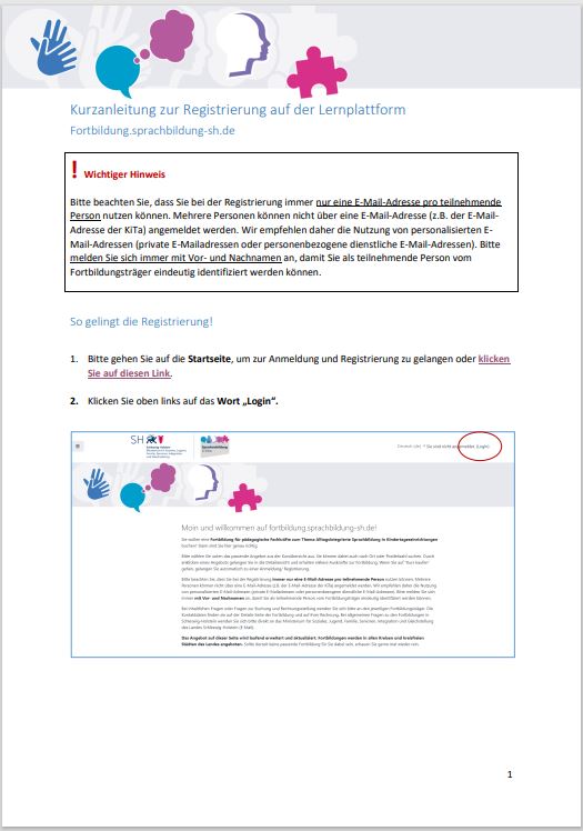Vorschaubild zur Registrierung.